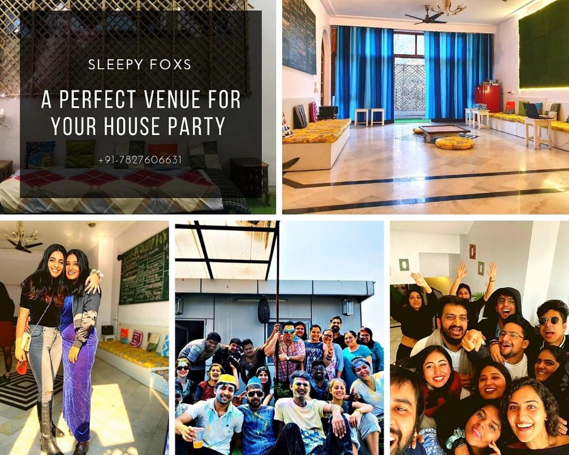Hostel A Sleepy Fox Nowe Delhi Zewnętrze zdjęcie